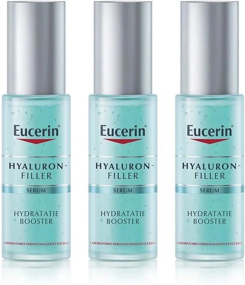Hyaluron-Filler Serum Hydratatie Booster 3x30ml von Eucerin – Produktfoto