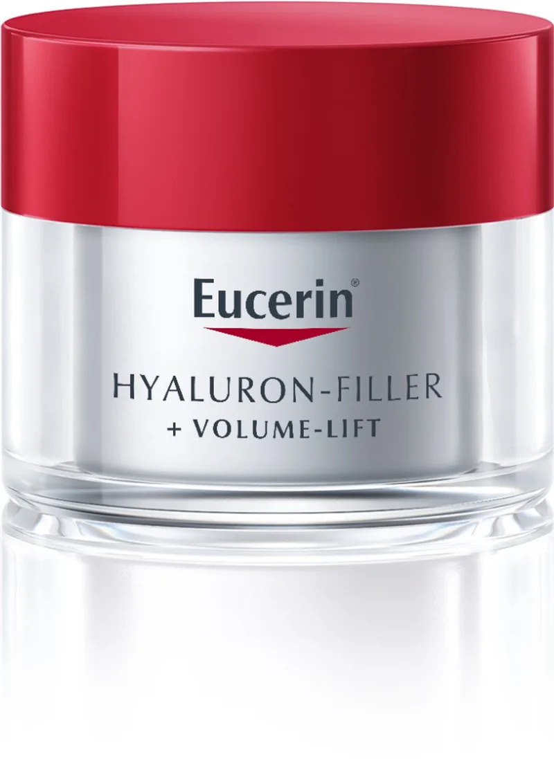 Hyaluron-Filler + Volume-Lift Anti-Age Dagcreme voor Vrouwen - SPF 15 - Anti-Rimpel Gezichtscrème - Hyaluronzuur - Anti-Aging Skincare fra Eucerin i 50 ml – produktbillede