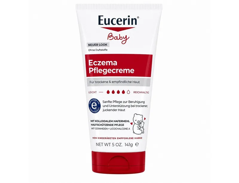 Körpercreme Körpercreme Baby Eczema Relief Körpercreme, 5.0 oz. 141 g, 1-tlg. fra Eucerin – produktbillede