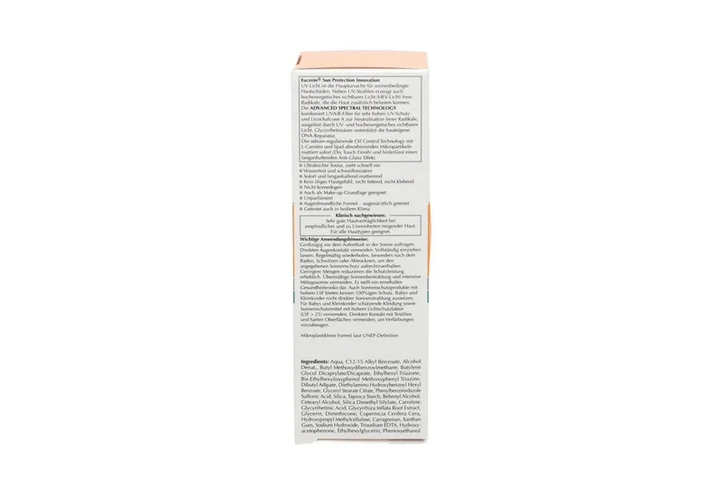 Sonnenschutzcreme Oil Control Face Sun Gel-Creme LSF 50+, Verhindert ein klebriges Hautgefühl beim Auftragen by Eucerin – product photo 4 of 4