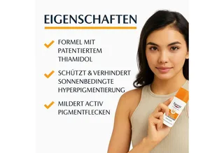 Sonnenschutzcreme Pigment Control Sun Fluid LSF 50+ – Hoher UV-Schutz für Gesicht, Thiamidol & Licochalcone A reduzieren, Pigmentflecken sichtbar & verhindern neue de Eucerin en 50 ml – photo du produit 2 sur 2