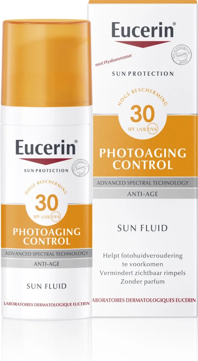Sun Photoaging Control Fluid Zonnebrand Gezicht - SPF 30 - Zonbescherming by Eucerin in 50 ml – product photo