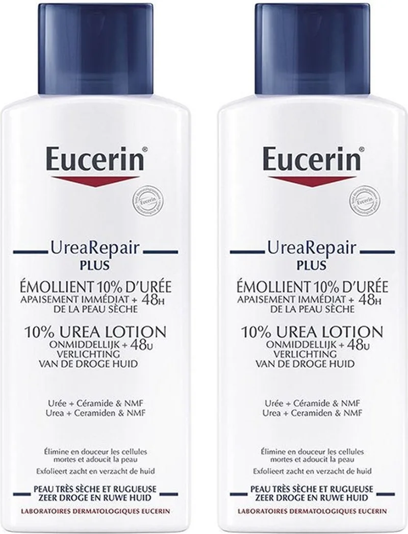 Urea Repair Plus Lotion 10% Urea 2x250ml van Eucerin – productfoto