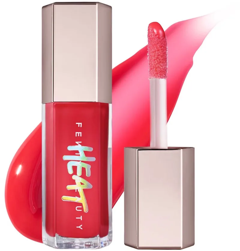 Gloss Bomb Heat – Lip Luminizer + Plumper Lipgloss van Fenty Beauty in Hot Cherry – productfoto