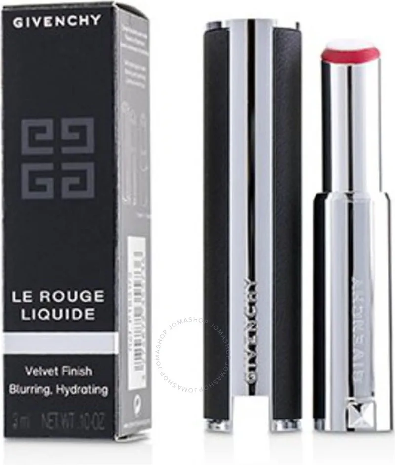 Le Rouge Liquide Velvet Finish Lippenstift 202 Rose Flanelle - 3 ml - lippenstift von Givenchy in 202 Rose Flanelle – Produktfoto