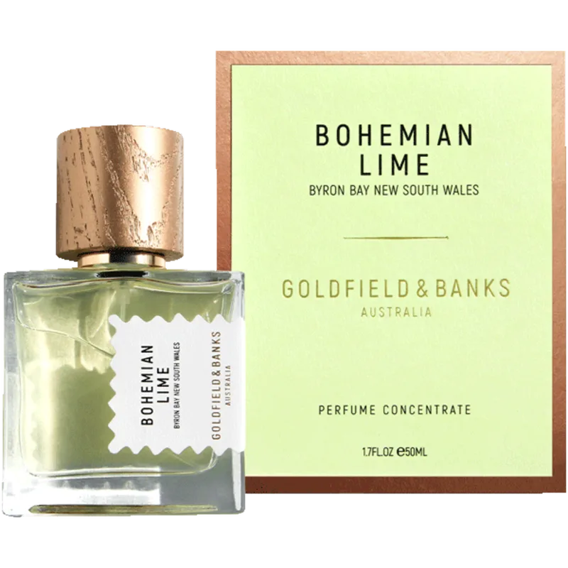 Bohemian Lime EdP Nat. Spray fra Goldfield & Banks – produktbillede 3 af 3