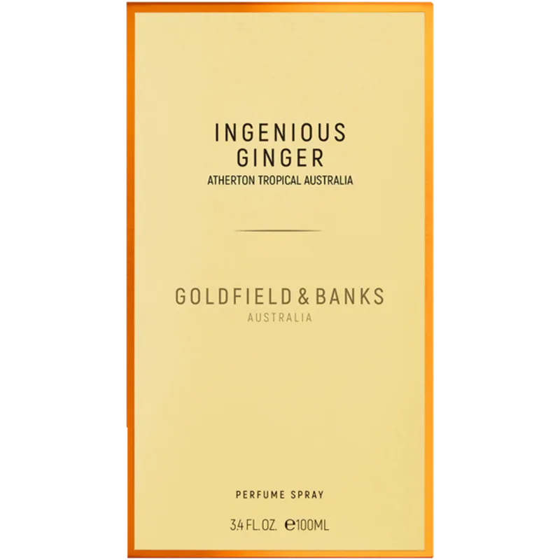 Ingenious Ginger EdP Nat. Spray fra Goldfield & Banks – produktbillede 2 af 2