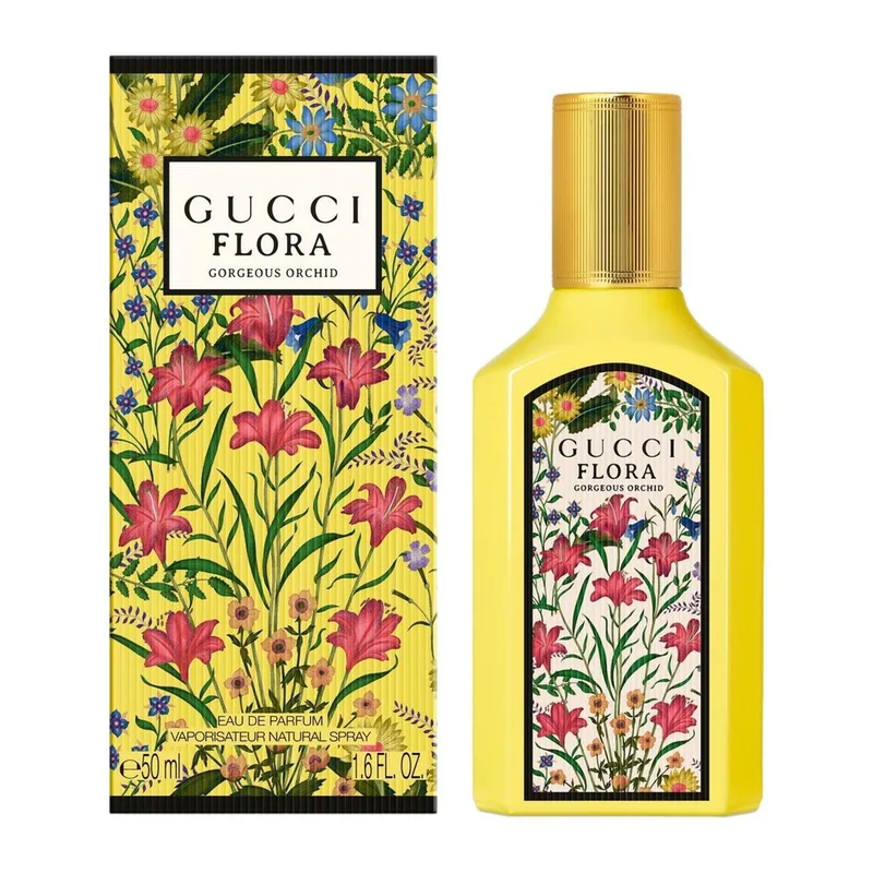 Damesparfum Gucci Flora by Gucci Gorgeous Orchid EDP fra Gucci i 50 ml – produktbillede 4 af 4