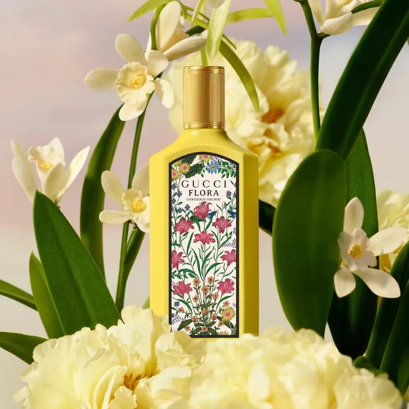 Damesparfum Gucci Flora by Gucci Gorgeous Orchid EDP fra Gucci i 50 ml – produktbillede 3 af 4