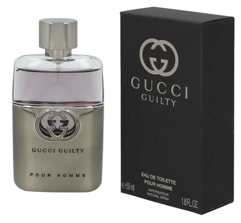 Eau de Toilette Guilty Pour Homme EDT Herren Spray, Frisch-aromatischer Duft mit Zeder, Orangenblüte, Lemon und Lavendel fra Gucci – produktbillede 2 af 2