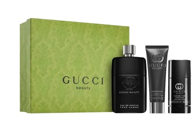 Guilty Pour Homme 3.0 oz EDP Spray Mens Cologne 0.5 oz EDP Spray Set von Gucci – Produktfoto