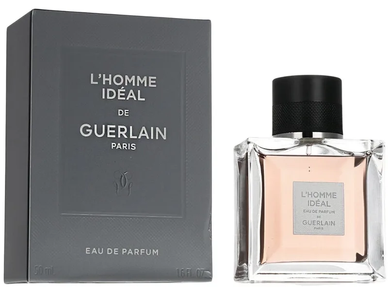 Eau de Parfum L'Homme Idéal EDP Herren Spray, Würzig-holziger Duft mit Mandel, Kirsche, Vanille und Tonkabohne by Guerlain – product photo 2 of 2