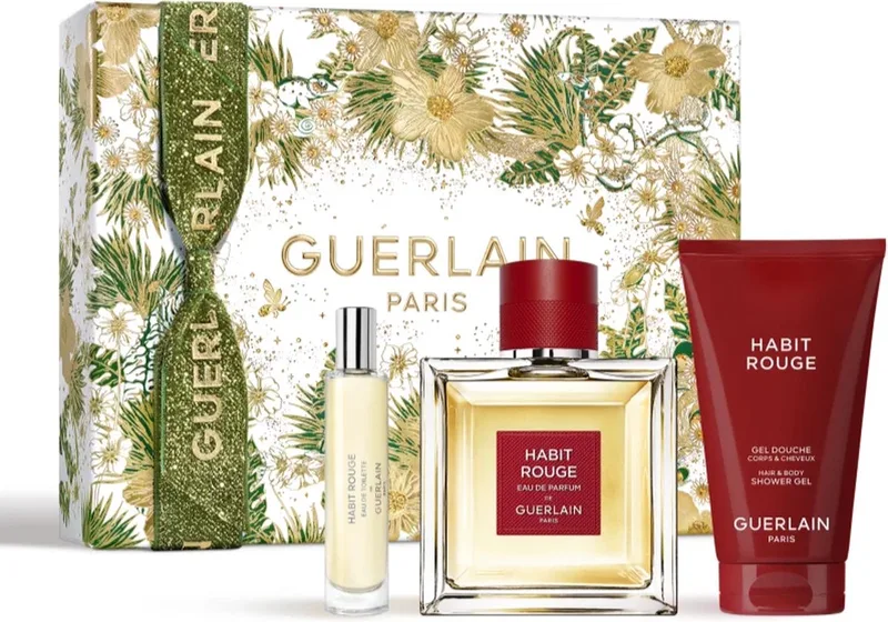 Habit Rouge Edt 3 Pieces Cadeau Set von Guerlain – Produktfoto