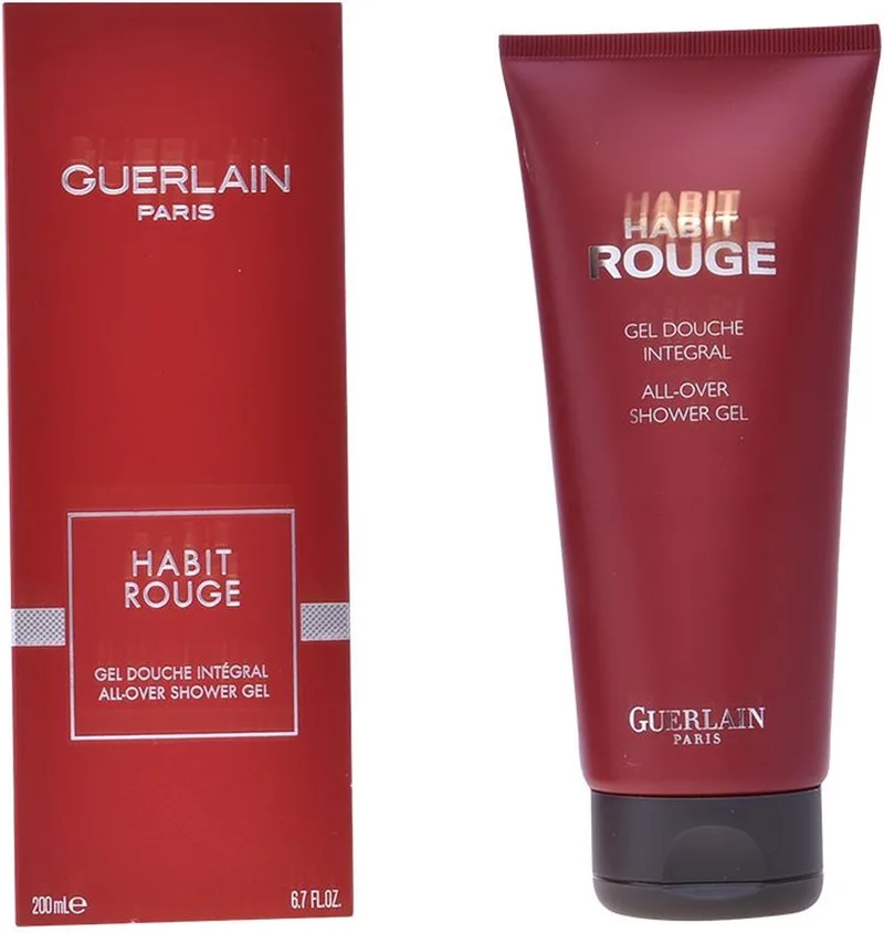 Habit Rouge - showergel - douchegel voor heren fra Guerlain i 200 ml – produktbillede