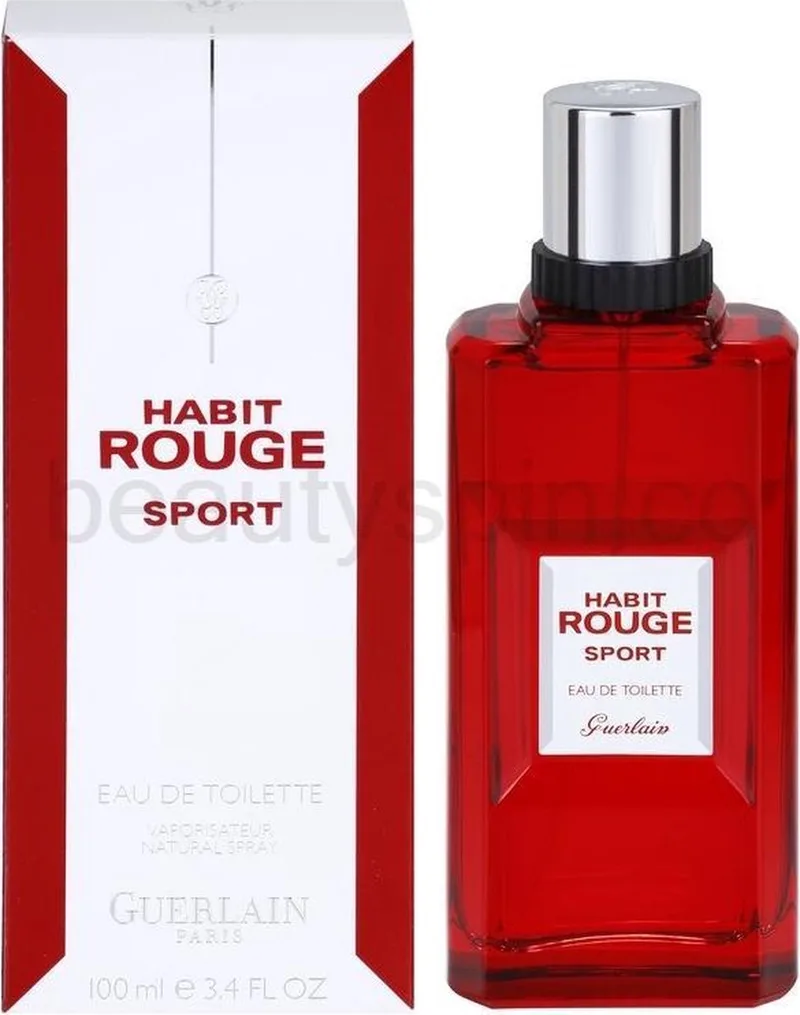 Habit Rouge Sport - Eau de Toilette voor men van Guerlain in 100 ml – productfoto