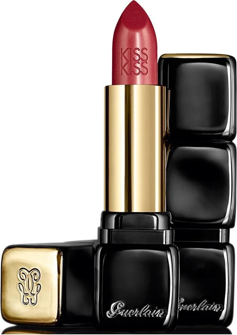 Kiss Kiss Creamy Shaping Lip Colour Lipstick - 320 Red Insolence - Lippenstift by Guerlain in 320 Red Insolence – product photo