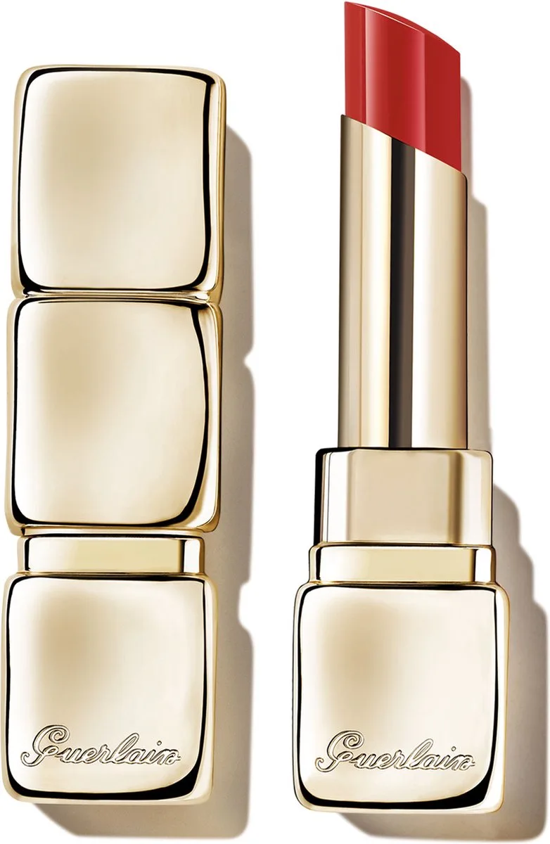 Kiss Kiss Shine Bloom Lip Colour 3.2 g - #709 Petal Red by Guerlain in #709 Petal Red – product photo