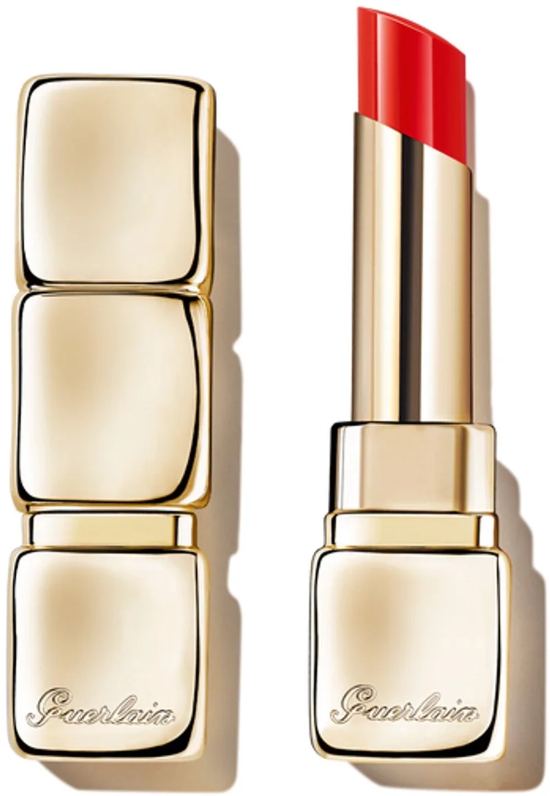 KISSKISS SHINE BLOOM lip balm #775-Poppy Kiss 3.2 gr by Guerlain in Red – product photo