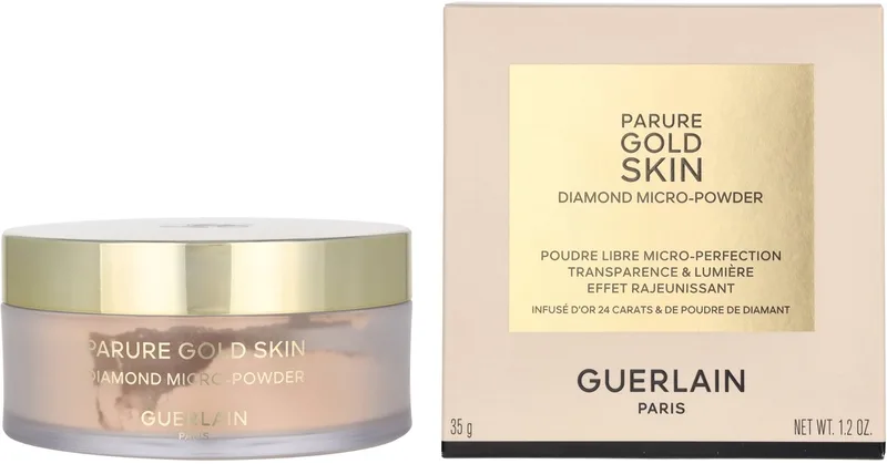 Parure Gold Skin D-Micro Powder 03 - 35 Grams van Guerlain in Beige – productfoto