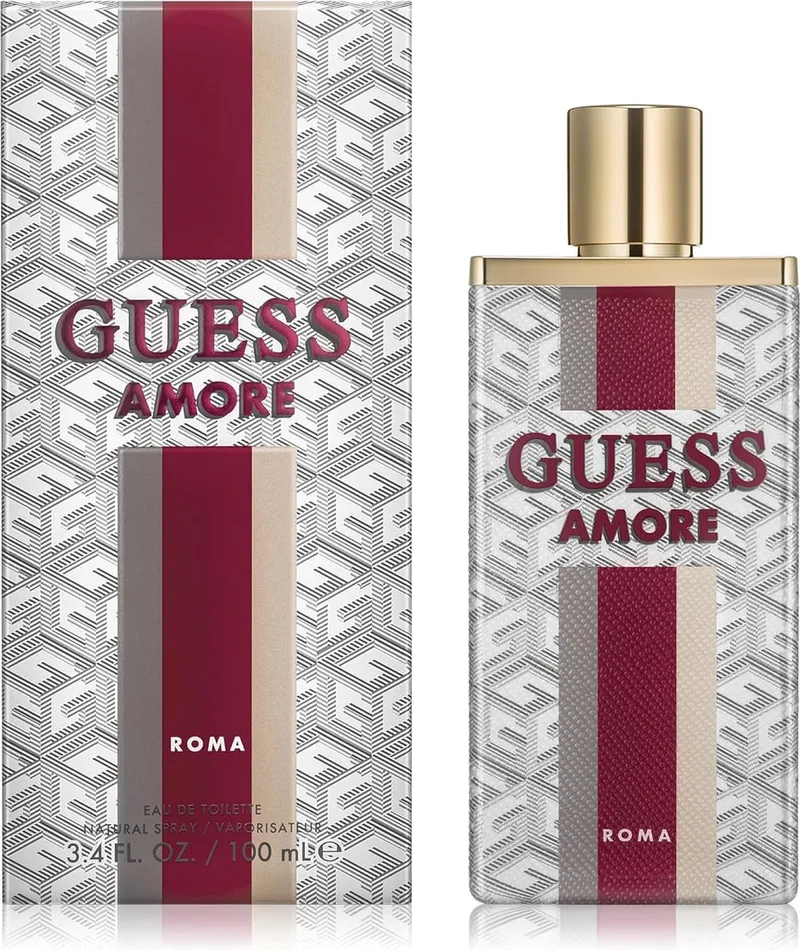 Amore Roma Eau de Toilette Dames - Fruitige geur met jasmijn en roos von Guess in 100 ml – Produktfoto