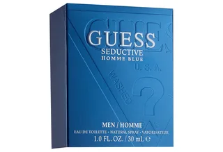 Eau de Toilette SEDUCTIVE BLUE FOR MEN EDT, mit orientalisch-holziger Duftnote fra Guess – produktbillede 4 af 4