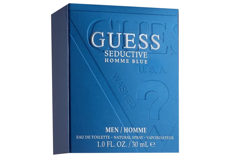 Eau de Toilette SEDUCTIVE BLUE FOR MEN EDT, mit orientalisch-holziger Duftnote fra Guess – produktbillede 4 af 4