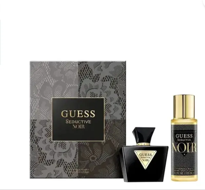 GIFTSET SEDUCTIVE NOIR FOR WOMEN 75ML EDP +125ML FRAGRANCE MIST by Guess – product photo