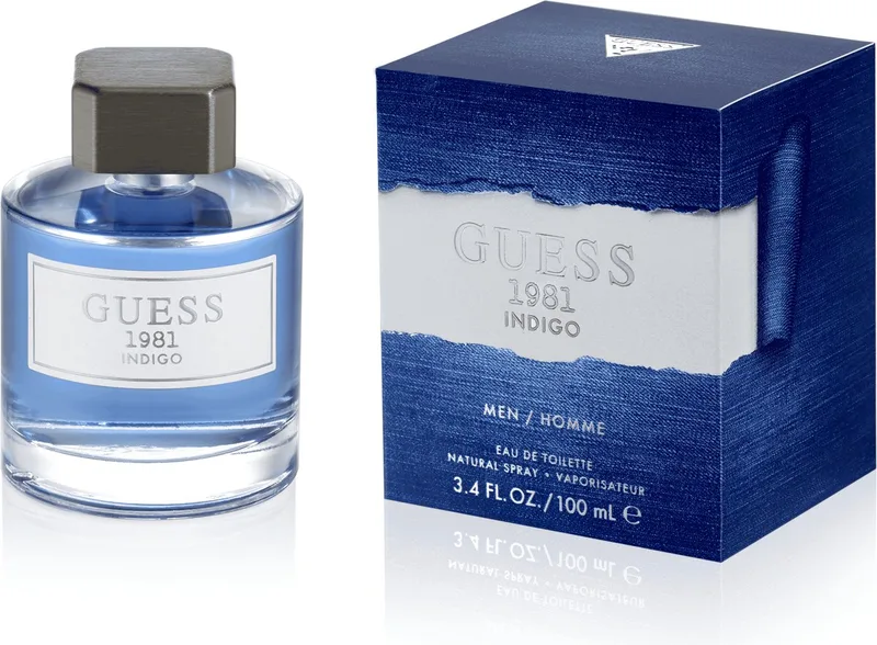 Guess 1981 Indigo - Eau de Toilette - Herenparfum by Guess in 100 ml – product photo