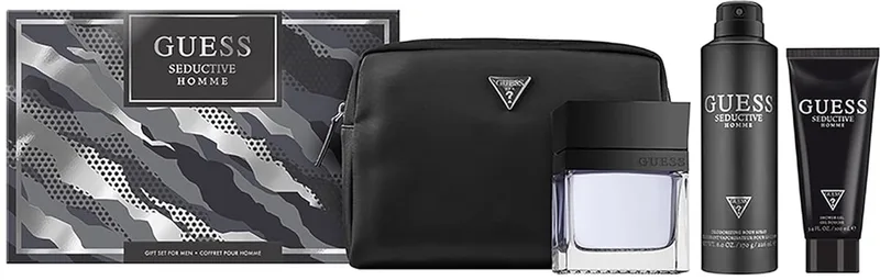 Seductive Men Giftset – Eau de Toilette Cadeauset voor Mannen fra Guess – produktbillede