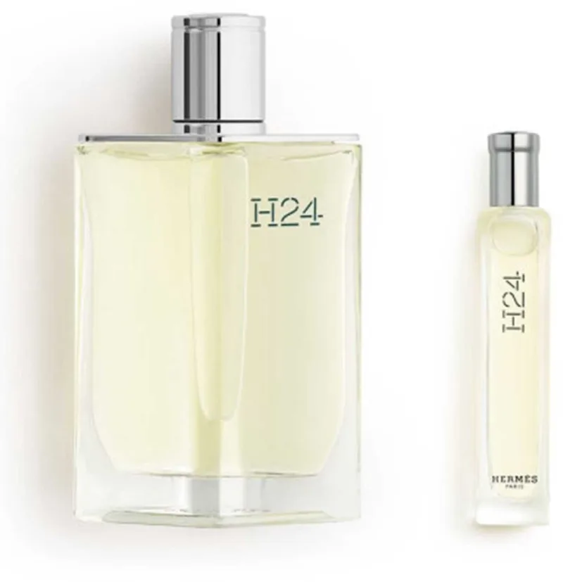 H24 Cadeauset – Eau de Toilette Spray 100 ml + 12,5 ml van Hermès – productfoto