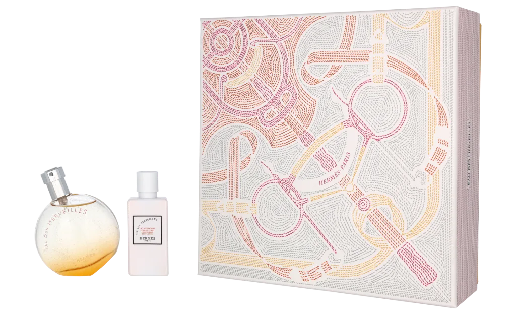 Hermes Eau Des Merveilles Giftset Eau de toilette 90 ml Dames fra Hermès – produktbillede
