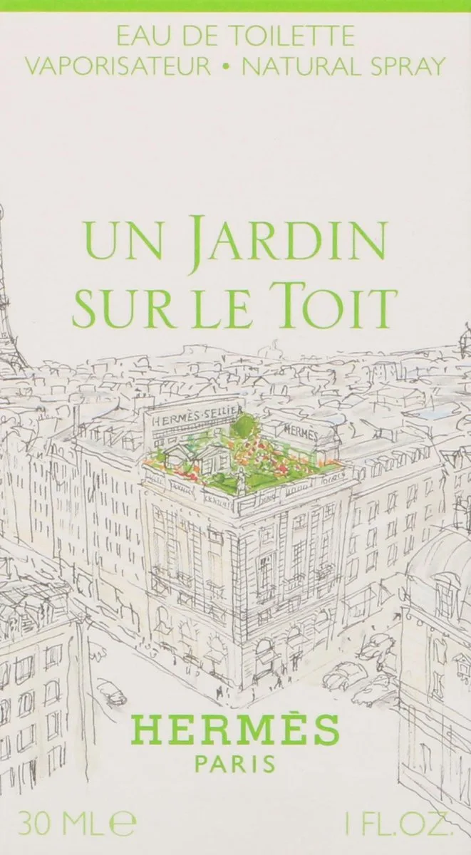 Un Jardin Sur Le Toit - eau de toilette spray - unisexparfum van Hermès in 30 ml – productfoto
