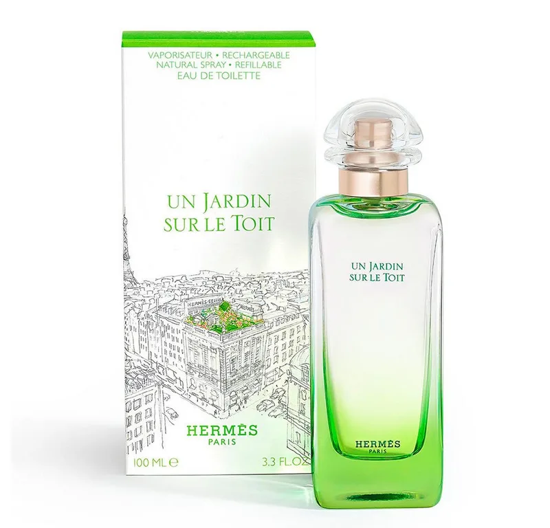 Un Jardin Sur Le Toit - Verfrissende eau de toilette fra Hermès i 100 ml – produktbillede 2 af 2
