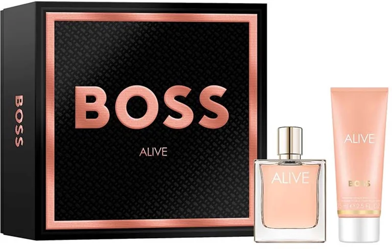 ALIVE - Eau de Parfum 50 ml + Bodylotion 75 ml - Geschenkset von Hugo Boss – Produktfoto