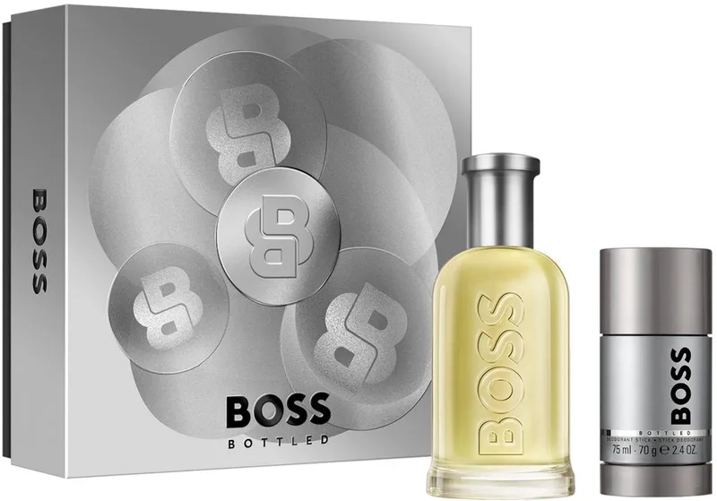 BOSS Bottled Gift Set 200 ml EDT + 75 ml Deodorant Stick fra Hugo Boss – produktbillede