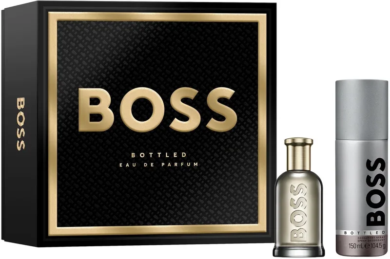 Bottled Giftset 200 ml - Edp Spray 50ml/Deo Spray 150ml fra Hugo Boss – produktbillede
