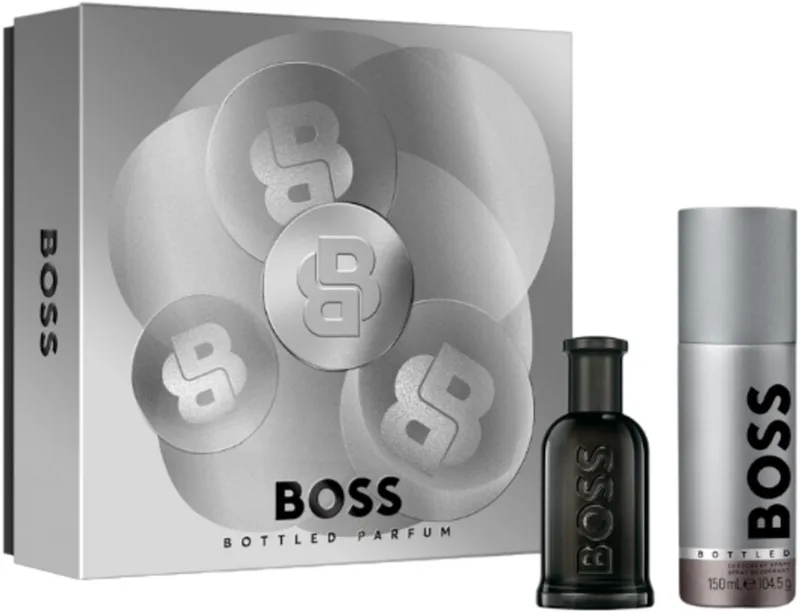 Bottled Giftset - 50 ml parfum spray + 150 ml deospray - cadeauset voor heren fra Hugo Boss – produktbillede