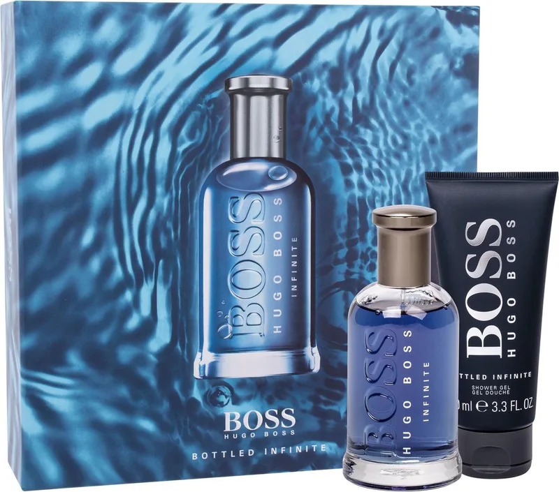 Bottled Infinite Giftset Edp 100 Ml + Shower Gel 100ML fra Hugo Boss – produktbillede