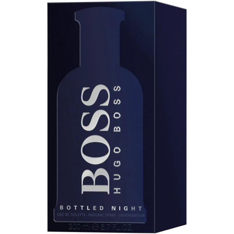 Bottled Night - Eau de Toilette - Herenparfum fra Hugo Boss i 200 ml – produktbillede 3 af 5