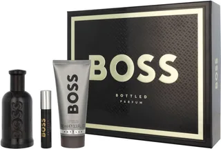 Bottled Parfum Giftset 210 ml - Parfum Spray 100ml/Parfum Spray 10ml/Shower Gel 100ml fra Hugo Boss – produktbillede 1 af 3