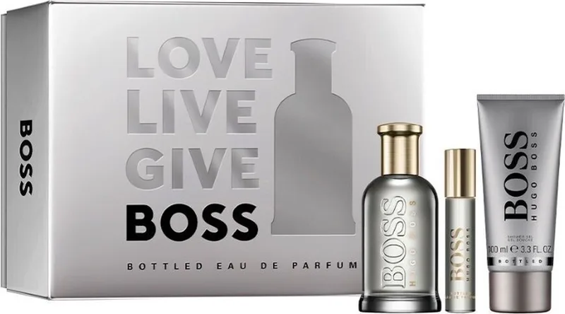 Parfumset voor Heren Hugo Boss BOSS BOTTLED EDP 3 Onderdelen von Hugo Boss – Produktfoto