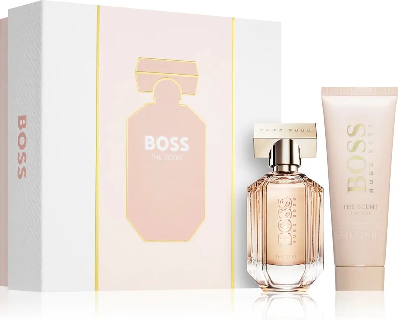 The Scent For Her Gift Set Edp 50 Ml And Body Lotion 75 Ml von Hugo Boss – Produktfoto
