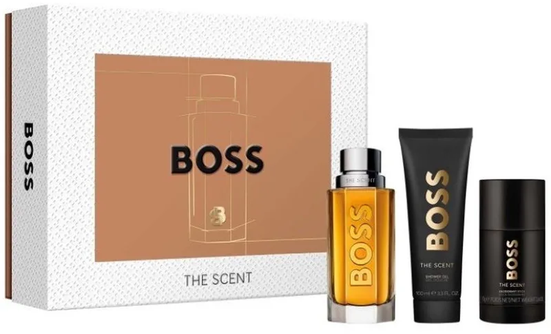 the Scent - Set - Edt 100ml + showergel 100ml + Deo stick 75gr fra Hugo Boss – produktbillede