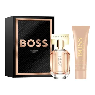 Women's BOSS The Scent For Her Festive Gift Set 30ml Eau de Parfum 50ml Body Lotion de Hugo Boss – photo du produit 2 sur 2
