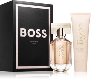 Women's BOSS The Scent For Her Festive Gift Set 30ml Eau de Parfum 50ml Body Lotion de Hugo Boss – photo du produit 1 sur 2