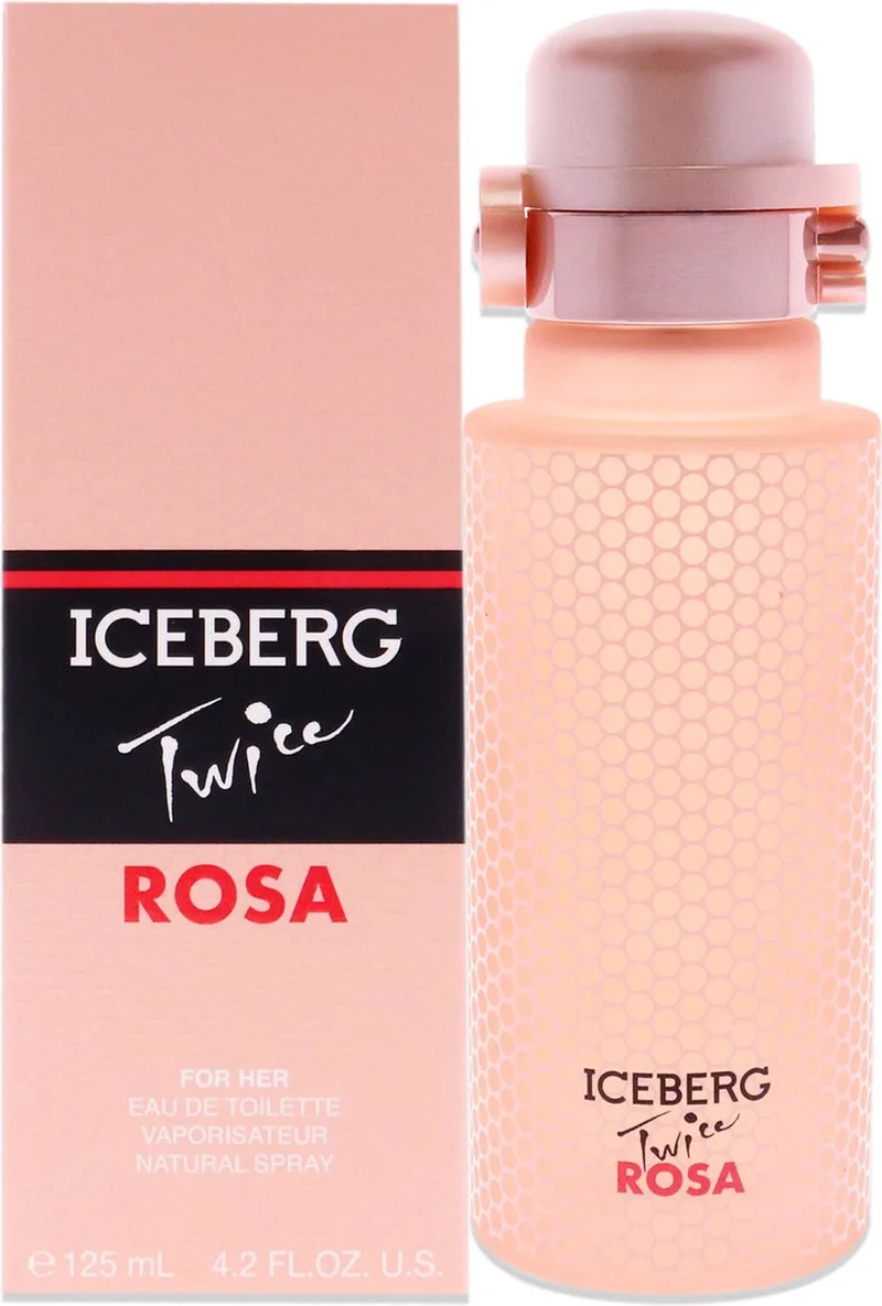 Damesparfum Iceberg EDT Iceberg Twice Rosa For Her van Iceberg in 125 ml – productfoto