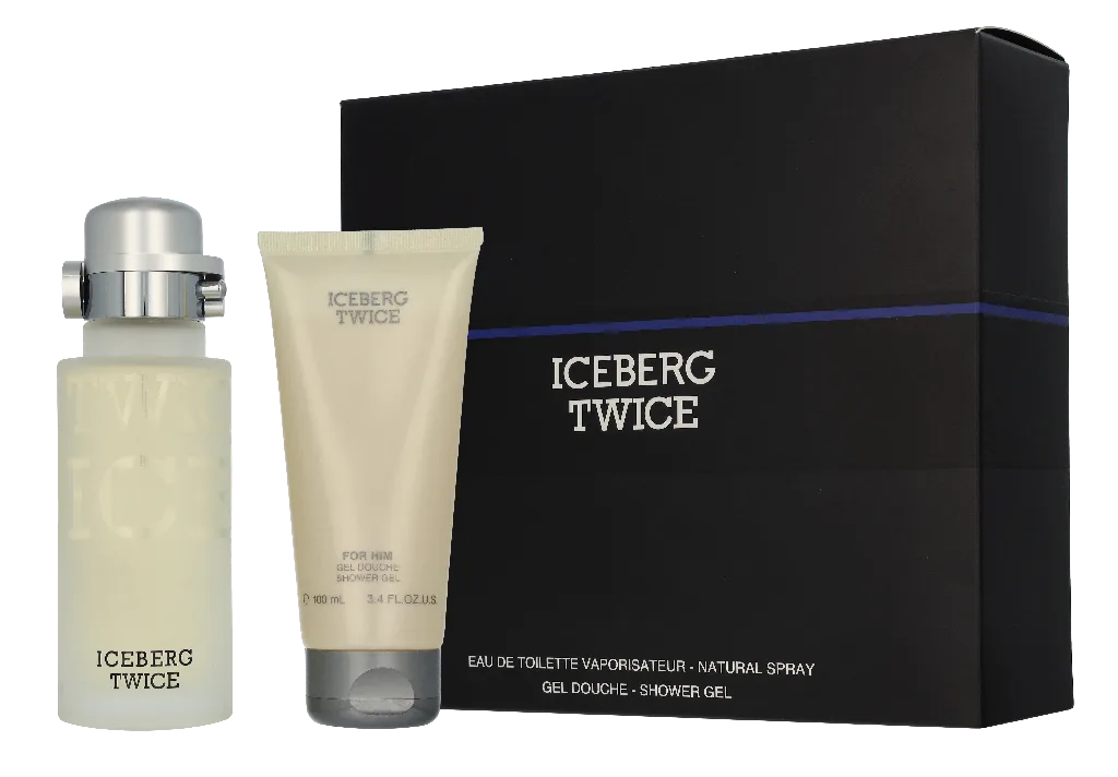 Twice Pour Homme Giftset Eau de Toilette 225 ml Heren von Iceberg – Produktfoto
