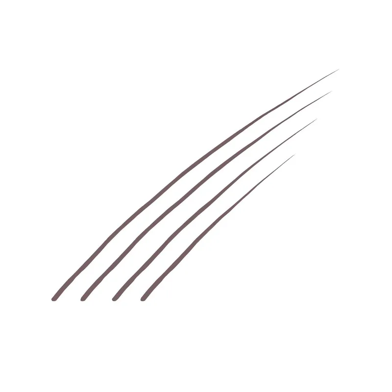 Brow Fine Liner Wenkbrauwpotlood van IsaDora in Bruin, 1.1 ml – productfoto 5 van 5