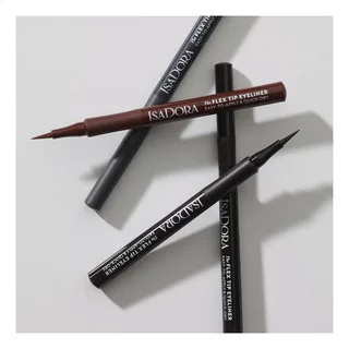 Flex Tip Eyeliner de IsaDora en Noir, 1 ml – photo du produit 2 sur 5