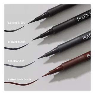 Flex Tip Eyeliner de IsaDora en Noir, 1 ml – photo du produit 4 sur 5